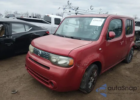 2010 Nissan Cube 1.8S z USA, uszkodzony, nr VIN JN8AZ2KR2AT150214